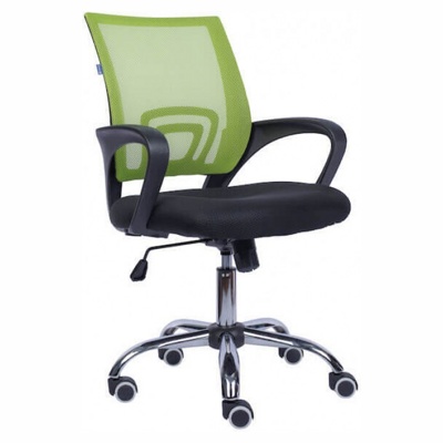 Everprof ЕР 696 chrome (кресло оператора, ткань/сетка, зеленый, топган, Китай)