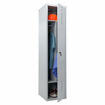 Шкаф металлический для раздевалок ПРАКТИК LS-11-40D для одежды - фото3