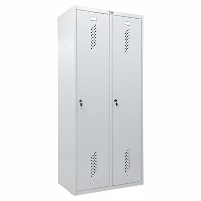 Шкаф металлический для раздевалок ПРАКТИК LS-21-80 для одежды - фото