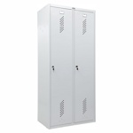 Шкаф металлический для раздевалок ПРАКТИК LS-21-80U для одежды - фото