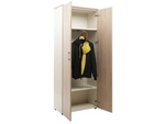 Шкаф NW 2080L для одежды вяз натуральный / бежевый - фото