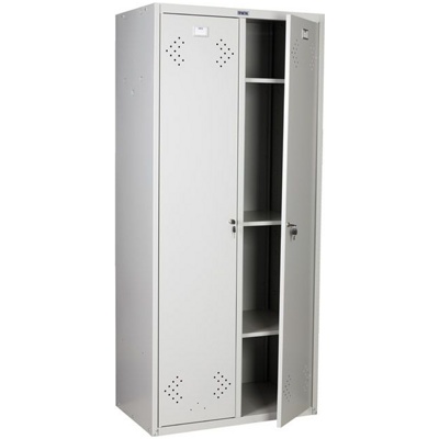 Шкаф металлический для раздевалок ПРАКТИК LS-21-80U для одежды - фото3