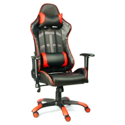 Everprof Lotus S10 (игровое кресло, экокожа, черный/красный , топган, Китай)