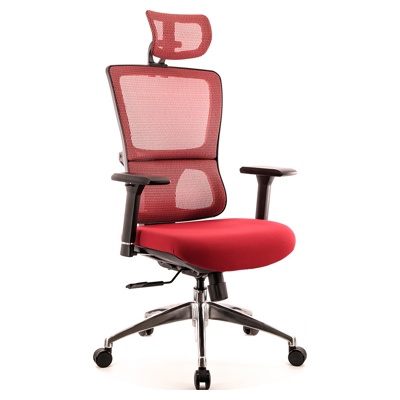 Everprof Everest (эргономичное кресло, сетка/ткань, красный, синхро 1:3, Китай)